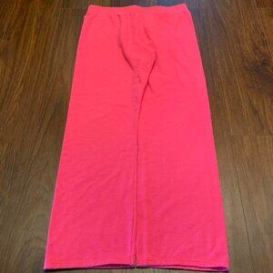 Baggy hot pink sweatpants